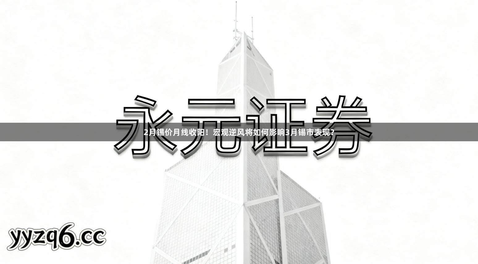 2月锡价月线收阳！宏观逆风将如何影响3月锡市表现？